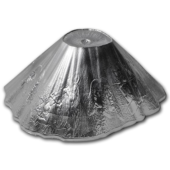 2016 Niue 6 oz Silver Shaped Volcano Coin (Vesuvius Pompeii) 2016 Niue 6 oz Silver Shaped Volcano Coin (Vesuvius Pompeii)